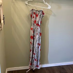 Women’s strapless jumpsuits size small